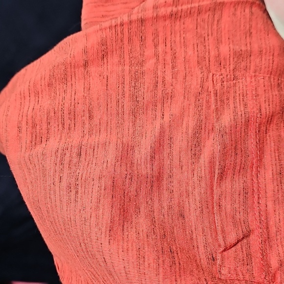 3xl lularoe redish orange heathered Carly. Like new. - Picture 4 of 6